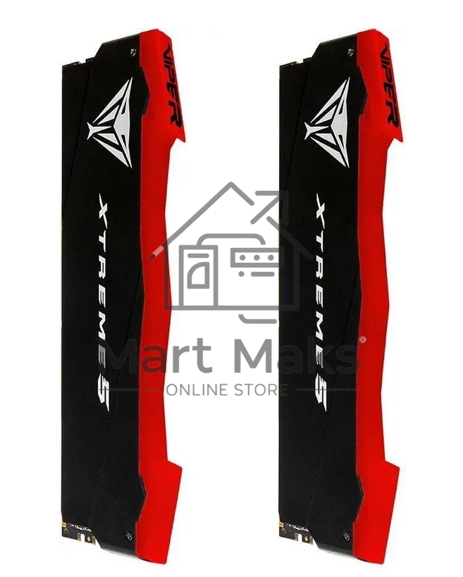 Оперативная память Patriot Viper Xtreme 5, DDR5, 32GB (2x16GB), 7600MHz, CL36, DIMM, с радиаторами, черный