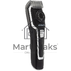 Машинка для стрижки Hyundai H-HC7127 черный 5Вт (насадок в компл:1шт)