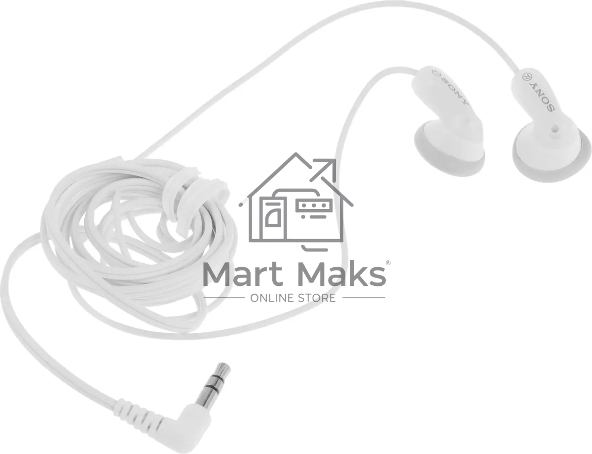 Наушники вкладыши Sony MDR-E9LP 1.2м белый проводные в ушной раковине