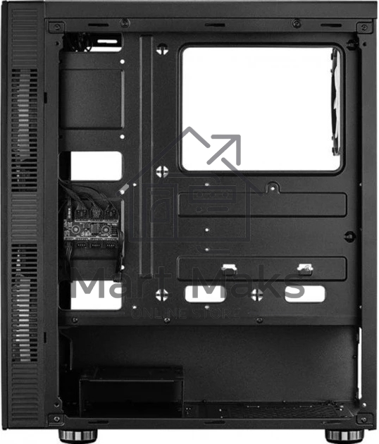 Компьютерный корпус Aerocool / Formula Python (3xUSB, 2xAudio, 0.5 мм,2x200 мм FAN, прозрачная стенка-закаленное стекло, ATX, без БП)