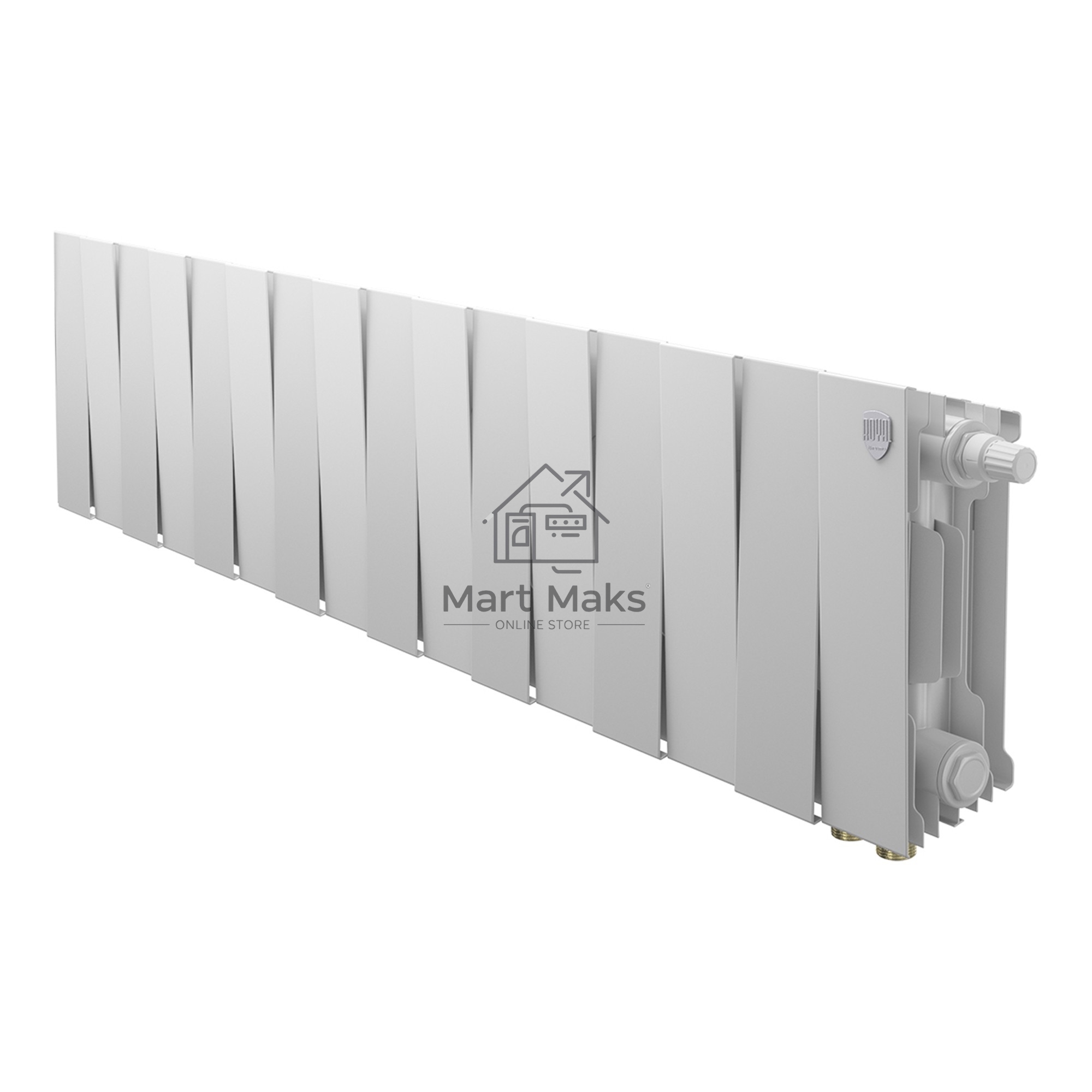 Радиатор биметаллический Royal Thermo PianoForte 200 белый VR80 - 16 секц.