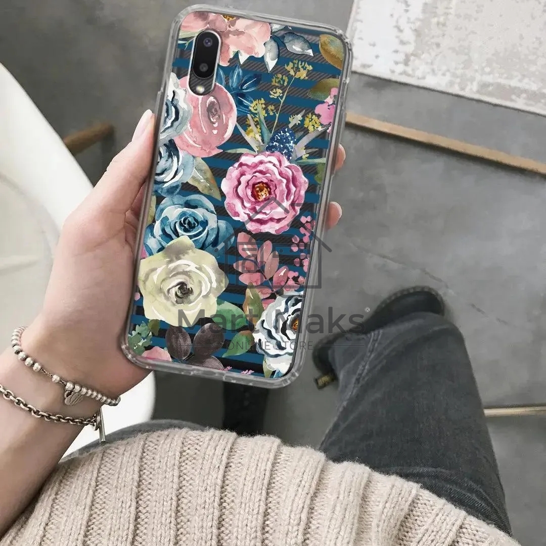 Чехол (клип-кейс) Gresso Air, для Samsung Galaxy A02, прозрачный/рисунок gr17aaae9164