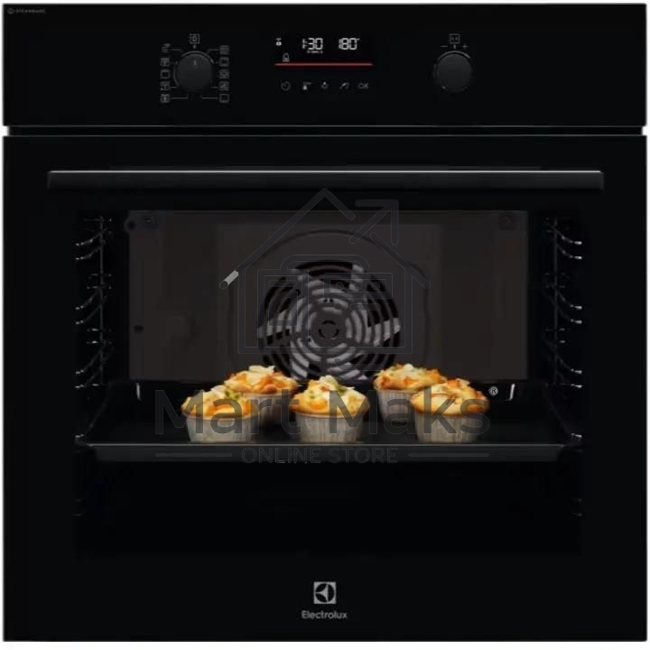 Духовой шкаф электрический Electrolux EOD6F77WZ черный
