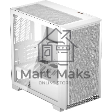 Компьютерный корпус без блока питания PCCooler C3D310 WH, Mini-Tower, TG, Mesh, no fans, 2xUSB-A 3.0, mATX, mITX White