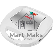 Сэндвичница Aresa AR-1205. 750 Вт. Термостойкий пластик со вставками из хромированной стали. Две сэндвичные формы.