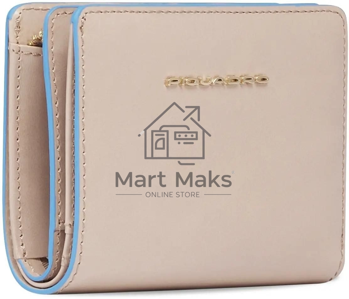 Кошелек женский Piquadro Blue Square PD6660B2R/RO2 пудровый натур.кожа