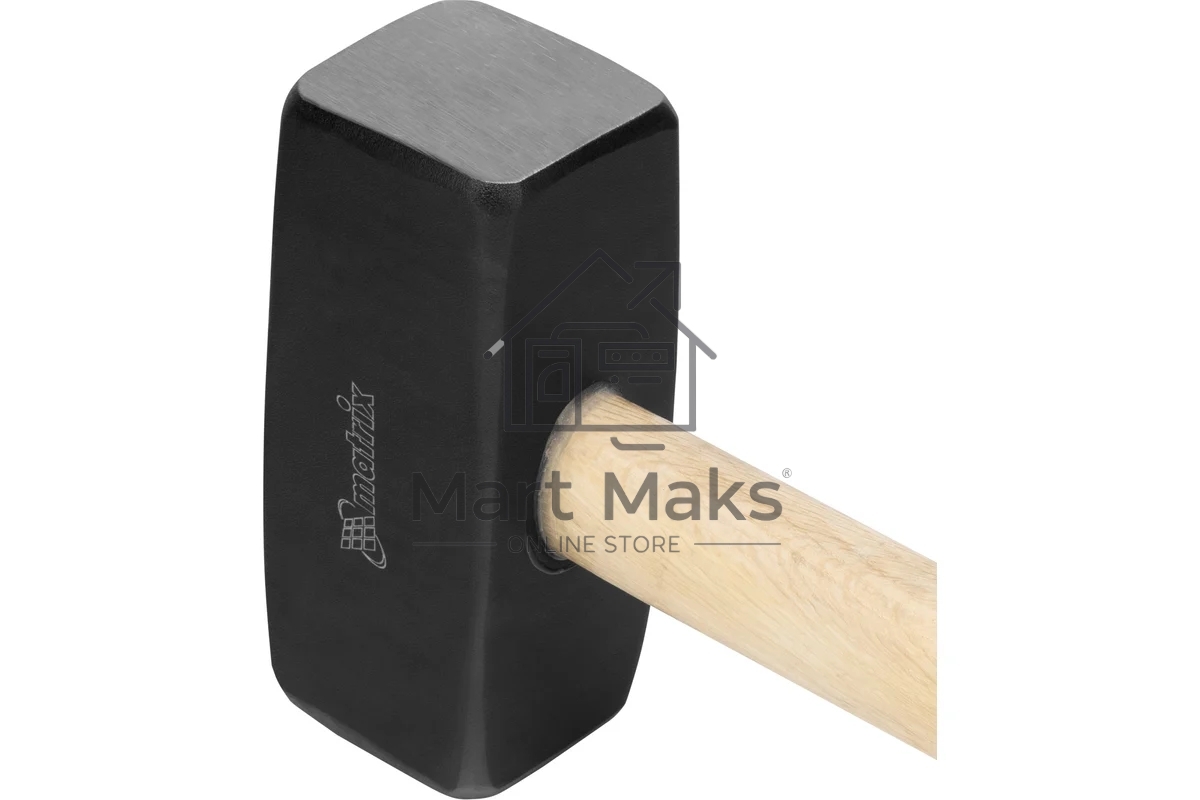 Кувалда Matrix 11037 7000 г, кованая головка, деревянная рукоятка 900 мм