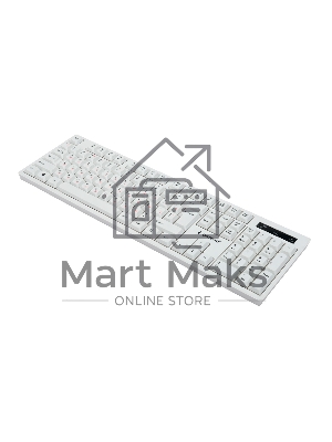 Комплект беспроводной клавиатура+мышь Gembird KBS-6000-W, 104кл+4кн, 12Fn, 800-1600 DPI, радиоканал, белый