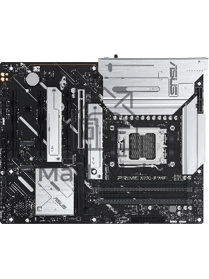 Материнская плата ASUS PRIME X870-P WIFI, AM5, AMD X870, 4xDDR5, 2xSATA, 4xM.2, 1xPCI-E 5.0 x16, 2xPCI-E 4.0 x1, 1xHDMI, 2xUSB-C, 1x 2.5Gb LAN, 4xUSB-A 3.2 Gen 1, 1xUSB-A 3.2 Gen 2, 4xUSB-A 2.0, 3x3.5 мм, 7.1, 1xWi-Fi 7, ATX