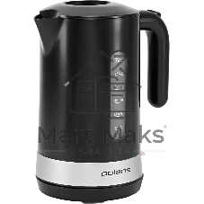 Чайник электрический Polaris PWK 1803C Water Way Pro, пластик Черный