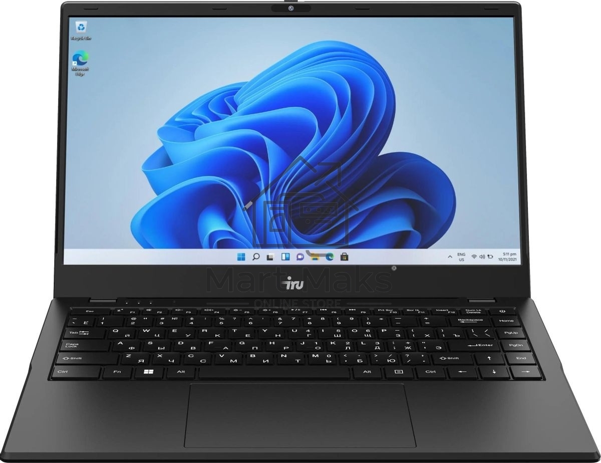 Ноутбук IRU Planio 14ING N100 8Gb SSD256Gb Intel Iris Xe graphics 14