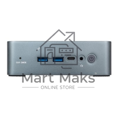 Мини ПК HIPER EXPERTBOX D20 Intel Core i5 1240P(1.7Ghz)/16384Mb/512PCISSDGb/noDVD/Int:Intel Iris Xe Graphics/BT/WiFi/war 1y/0.45kg/Тёмно-серый/Win11Pro + WiFi 6, BT 5.2,металл, VESA 75х75, 100х100