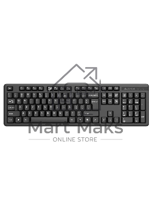 Клавиатура проводная A4Tech KR-3, USB, черный