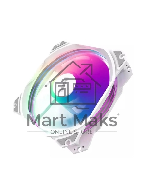 Комплект вентиляторов для корпуса Alseye M120-PWA KIT белый, 120 мм, 1700 об/мин, 33.8 дБ, 4 pin