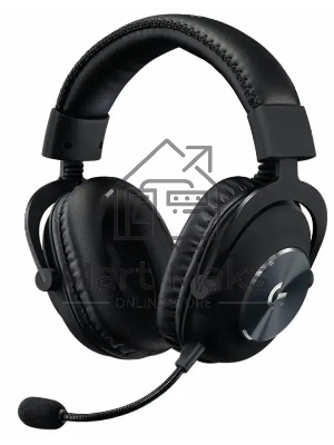 Наушники с микрофоном Logitech G Pro X черный 2м мониторные оголовье (981-000819)