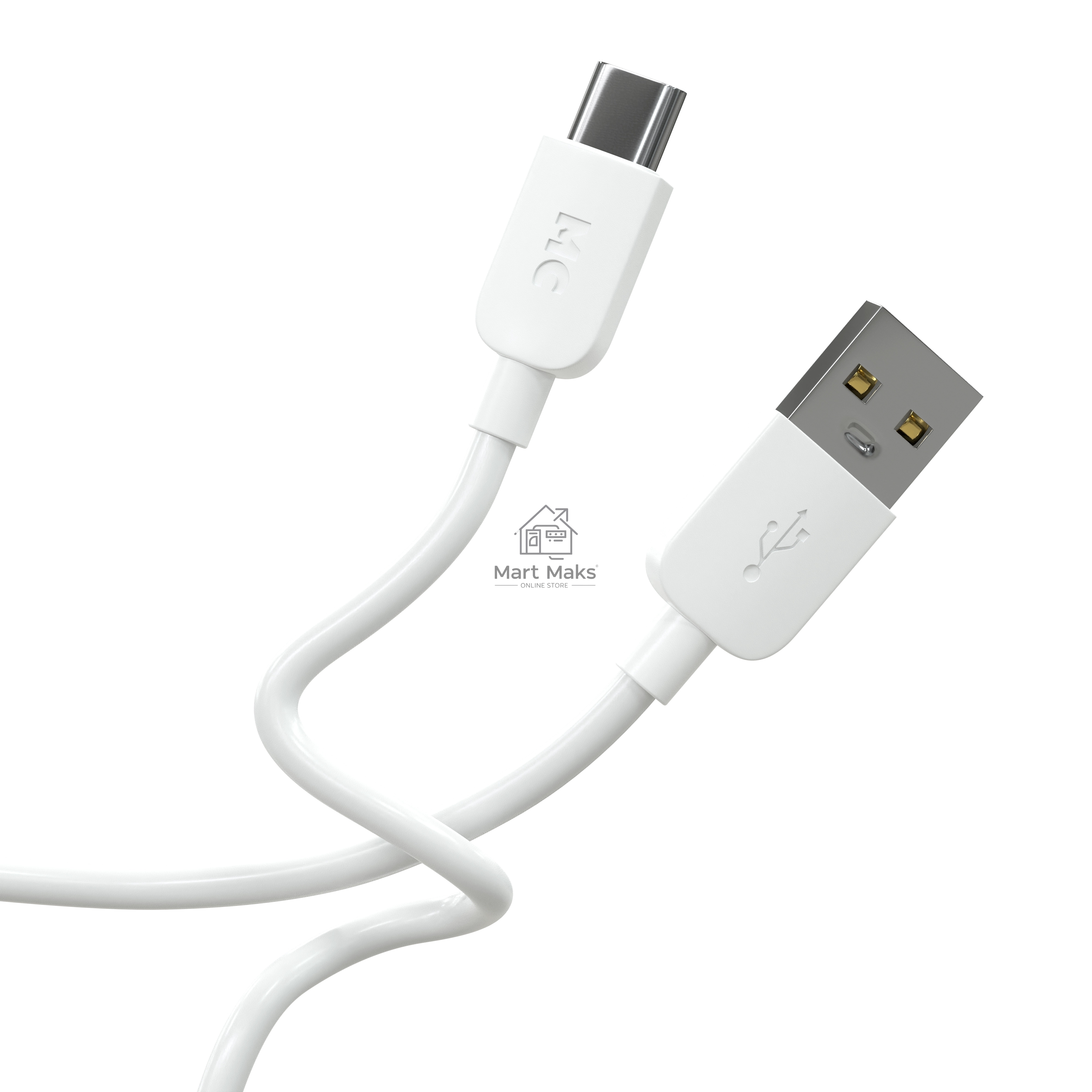Дата-кабель MORE CHOICE (4620202554444) K85as USB 6.0A QC3.0 66W - 1м, белый