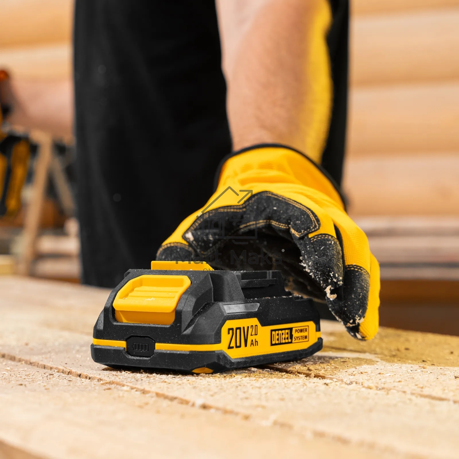 Батарея аккумуляторная Denzel BH-20-2.0, Li-Ion, 20 В, 2,0 А·ч