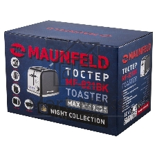 Тостер Maunfeld MF-821BK