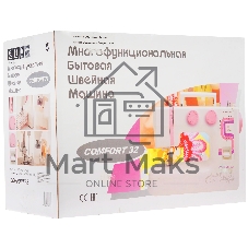 Швейная машина Comfort 32 белый, электромеханическая, вертикальный качающийся, 24 операции, петля полуавтомат