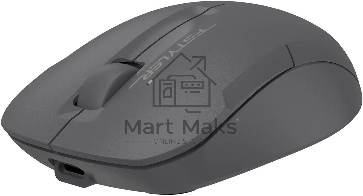 Мышь беспроводная A4Tech Fstyler FG15CS Air2 серый, 1200 dpi, радиоканал, USB, кнопки - 3