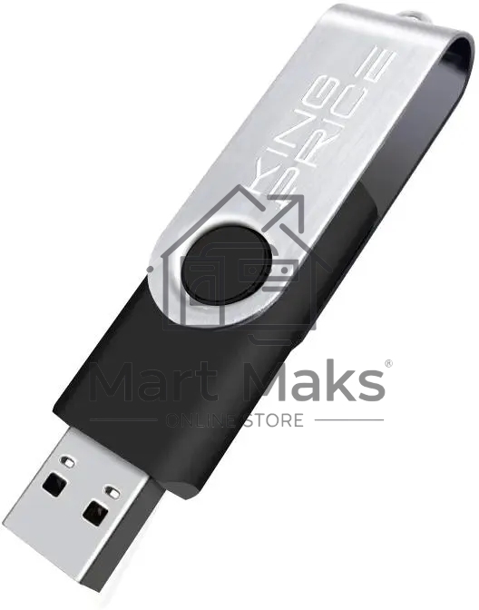 Флешка USB R/W KingPrice 8GB KPFD2 KPFD2A008ABK USB2.0 черный