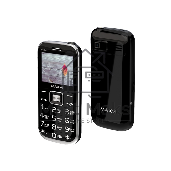 Мобильный телефон Maxvi B6ds up черный
