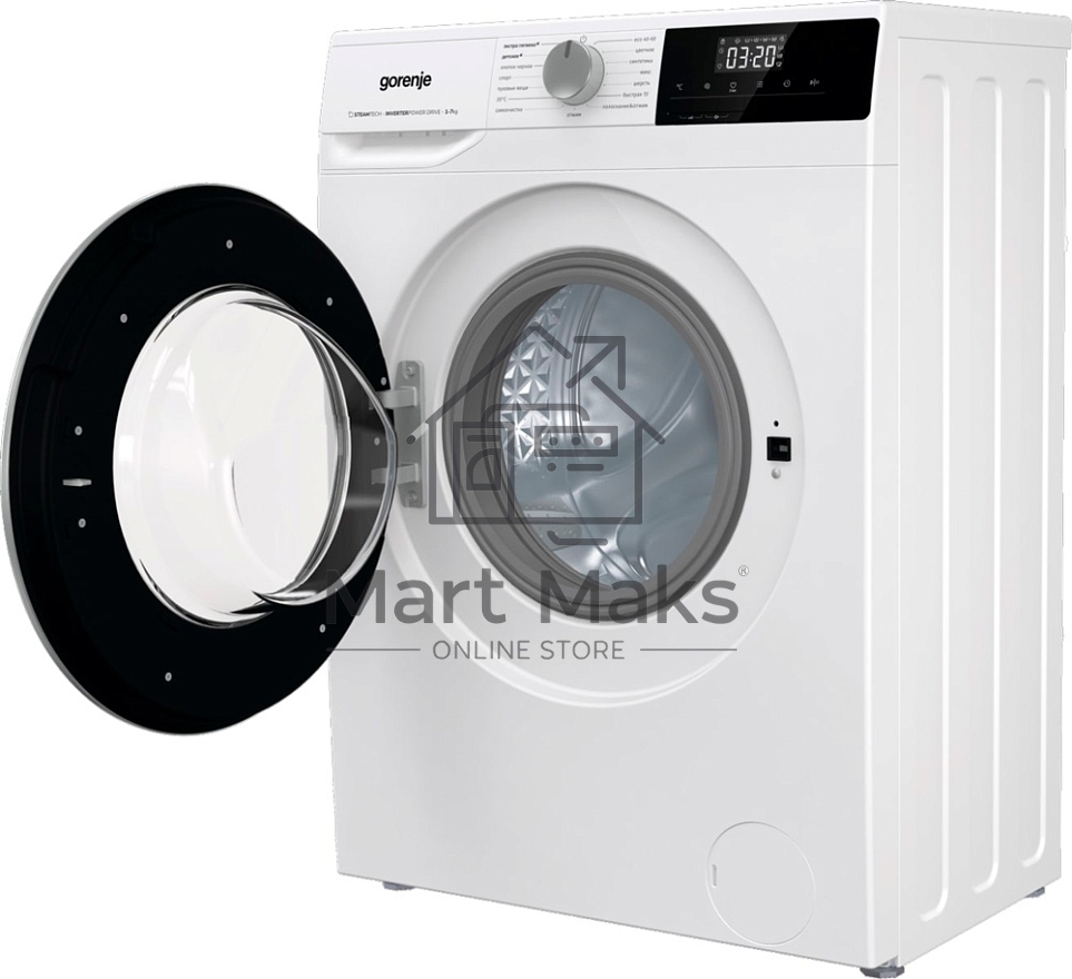 Стиральная машина Gorenje W2NHPI72SCS белый загр. фронтальная макс.: 7 кг 1200об/мин класс: А