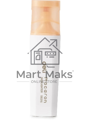 Текстовыделитель Deli ES621Sorange Macaron, скошенный пишущий наконечник, 1-5мм, оранжевый