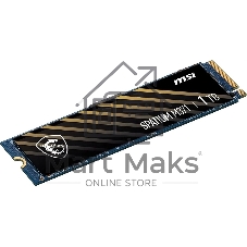 Накопитель SSD MSI Spatium M371, 1ТБ, M.2 2280, PCIe 3.0 x4, NVMe, M.2
