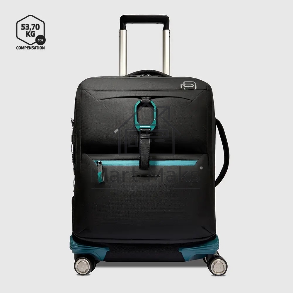 Чемодан Piquadro C20W BV6377C2OW наутр. кожа. черный