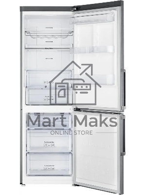 Холодильник Samsung RB33J3515S9/EF серебристый двухкамерный 231/108л морозилка снизу, No Frost