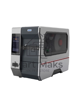 Принтер этикеток термотрансферный iDPRT iK4 Industrial 300 dpi, 254 мм/cек, Bluetooth, Ethernet, USB, серый