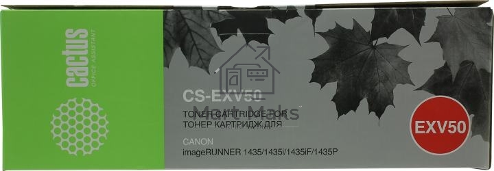 Картридж лазерный Cactus CS-EXV50RU C-EXV50 черный (17600стр.) для Canon IR 1400 series/1435/1435i/1435iF/1435P