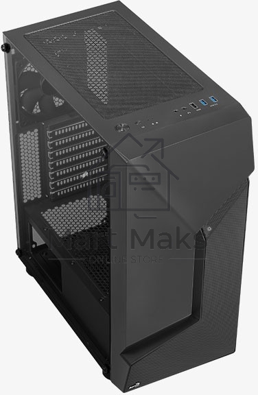 Компьютерный корпус MidiTower Aerocool / Formula Scape-G-BK-v1 (4711099471539)