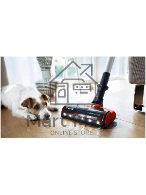 Вертикальный пылесос Bosch BCS711PET черный/красный