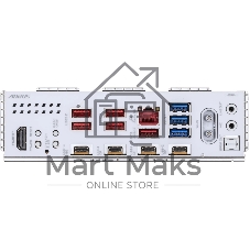 Материнская плата Gigabyte X870E AORUS PRO X3D ICE, AM5, AMD X870E, 4xDDR5, 4xSATA, 4xM.2, 1xPCIe 5.0 x16, 1xPCIe 4.0 x16, 1xPCIe 3.0 x16, 1xHDMI, 1x5Gb LAN, Wi-Fi 7, Bluetooth 5.4, 2xUSB-C 40Gbps (USB4), 2xUSB-C 10Gbps, 5xUSB-A 10Gbps, 3xUSB-A 5Gbps, 3x3.5 мм + S/PDIF оптический, 7.1, белый, ATX