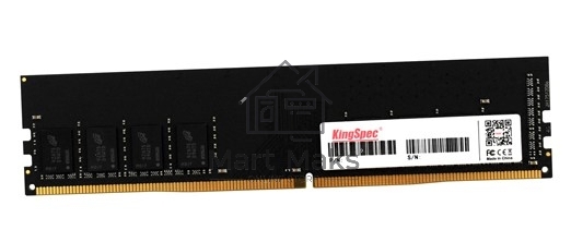 Оперативная память KingSpec, DDR4, 4GB (1x4 GB), 3200 MHz, CL17, DIMM