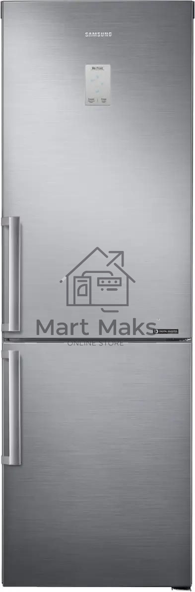 Холодильник Samsung RB33J3515S9/EF серебристый двухкамерный 231/108л морозилка снизу, No Frost