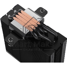 Устройство охлаждения(кулер) Thermalright Assassin Spirit 120 Vision ARGb Soc-AM5/AM4/1200/1700/1851 черный 4-pin 27dB Al+Cu LCD Ret (AS120-VISION-BL-ARGb)
