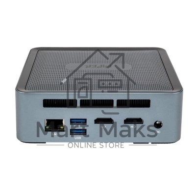 Мини ПК HIPER EXPERTBOX D20 Intel Core i5 1240P(1.7Ghz)/16384Mb/512PCISSDGb/noDVD/Int:Intel Iris Xe Graphics/BT/WiFi/war 1y/0.45kg/Тёмно-серый/Win11Pro + WiFi 6, BT 5.2,металл, VESA 75х75, 100х100
