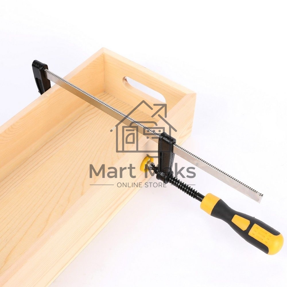 Струбцина F-образная Deli DL110525 250x50 мм, макс. усилие зажима 1000N, резьба 9,5мм