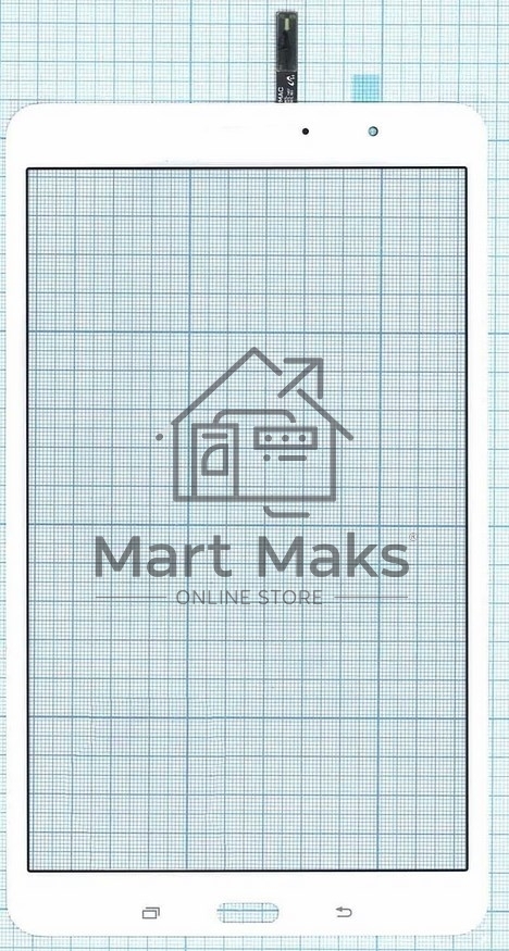 Сенсорное стекло (тачскрин) для Samsung Galaxy Tab Pro 8.4 SM-T320, белое