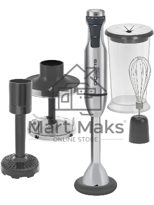 Блендер погружной Polaris PHB 1583L Silent 1500Вт серебристый