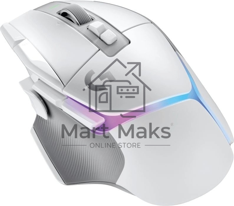 Мышь беспроводная Logitech G502 X Plus белый, 25600 dpi, радиоканал, USB, кнопки - 13