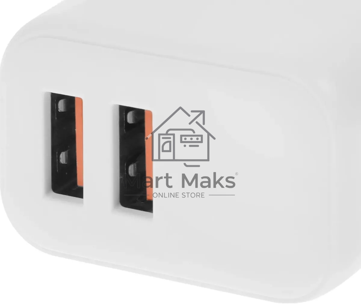 Сетевое зарядное устройство BoraSCO 15W 3A 2xUSB универсальное белый (52580)