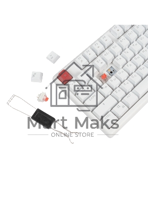 Клавиатура Filum FL-GKBM15 проводная, USB Type-C, белый