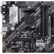 Материнская плата ASUS PRIME B550M-A/CSM, AM4, AMD B550, 4xDDR4, 4xSATA, 2xM.2, 1xPCIe 4.0 x16, 1xPCIe 3.0 x16, 2xPCIe 3.0 x1, 1xVGA, 1xDVI, 1xHDMI, 1x1Gb LAN, 2xUSB-A 10Gbps, 4xUSB-A 5Gbps, 3x3.5 мм, 7.1, mATX