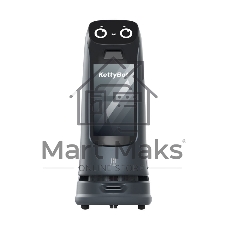 Сервисный робот-доставщик PuduRobotics модели KettyBot Pro (цвет: черный) в компл. с зарядной станц.