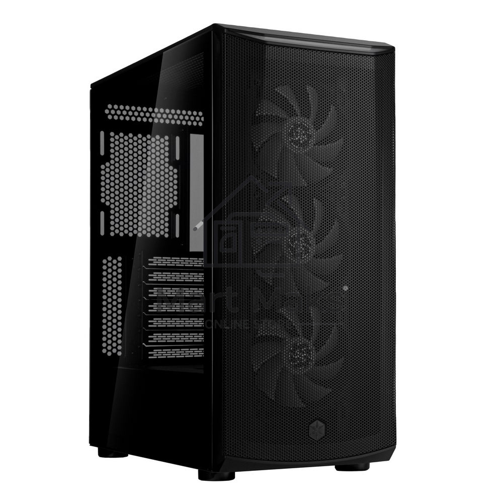 Компьютерный корпус Silverstone G41FA512ZBG0020 High airflow ATX mid-tower chassis with dual radiator support and ARGB lighting High airflow ATX mid-tower chassis with dual radiator support and ARGB lighting