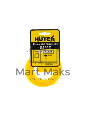 Леска для садовых триммеров Huter R2412 d=2.4мм L=12м для Huter GGT-800S(T), GGT-1000S(T), GGT-1300S(T), GGT-1500S(T) (71/2/11)